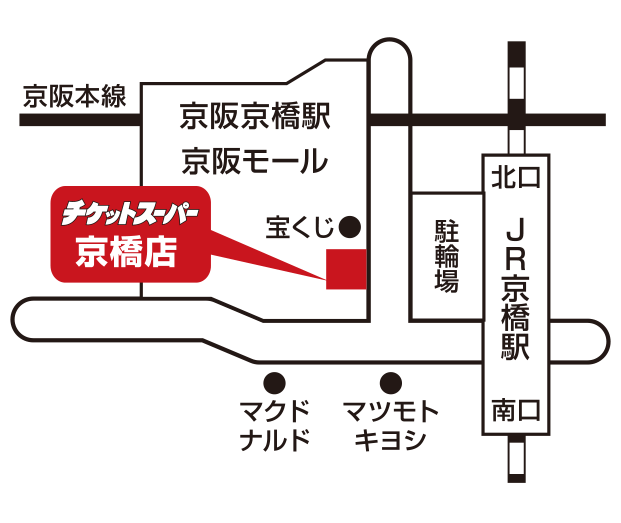 チケットスーパー京橋店